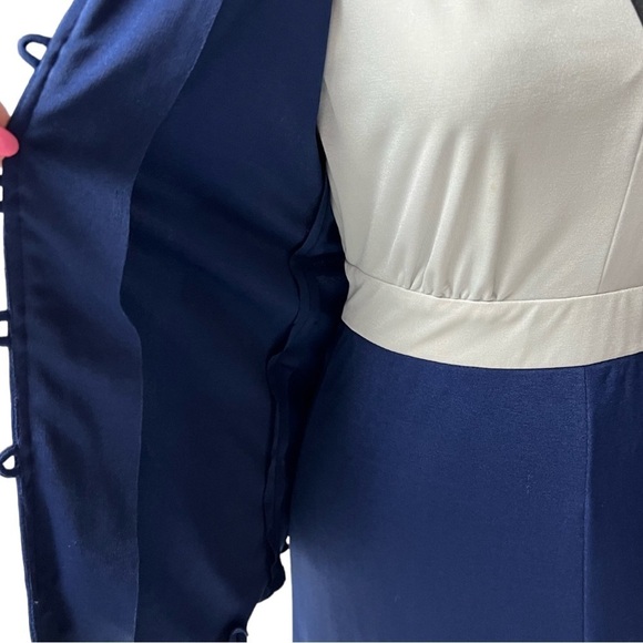 Vintage St. Gillian by Kay Unger Two Halter Maxi Dress with Matching Jacket - Picture 9 of 14